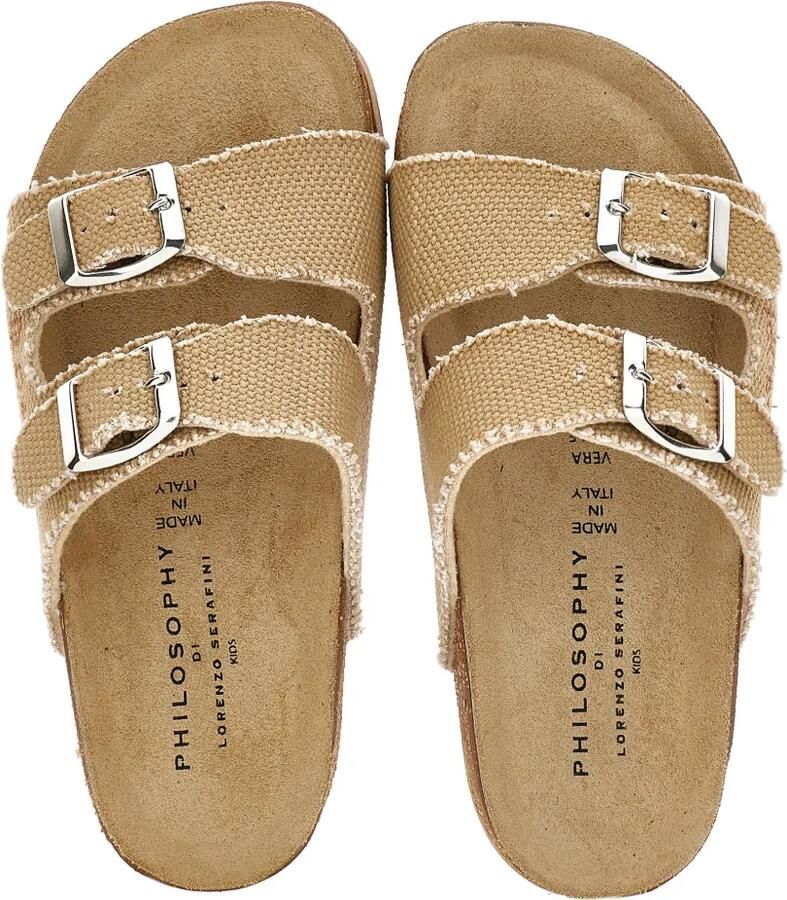 Philosophy Di Lorenzo Serafini Kids Sandalen met gesp Beige - Foto 2