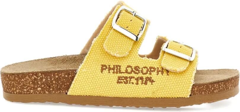 Philosophy Di Lorenzo Serafini Kids Sandalen met gesp Geel - Foto 4