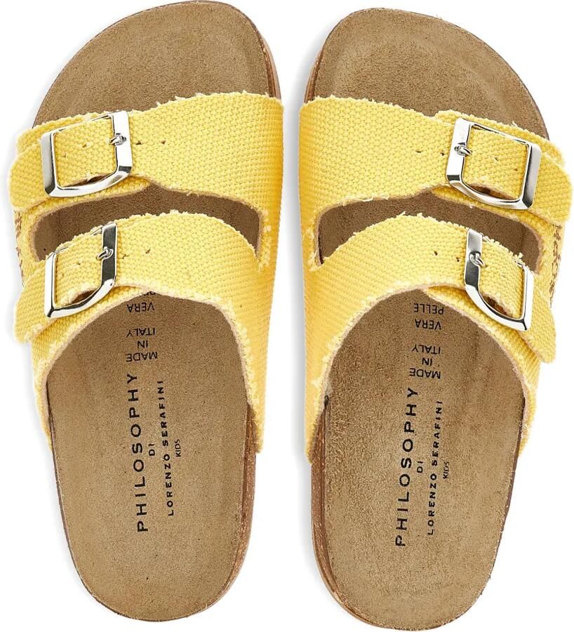 Philosophy Di Lorenzo Serafini Kids Sandalen met gesp Geel - Foto 2