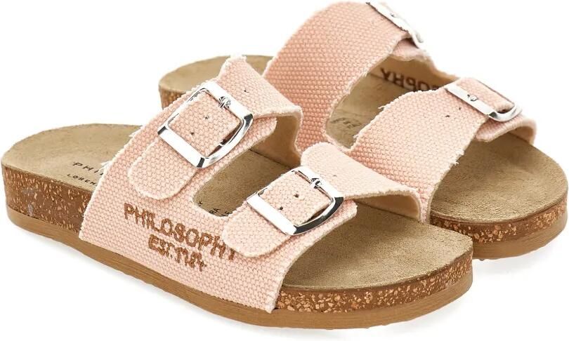 Philosophy Di Lorenzo Serafini Kids Sandalen met gesp Roze
