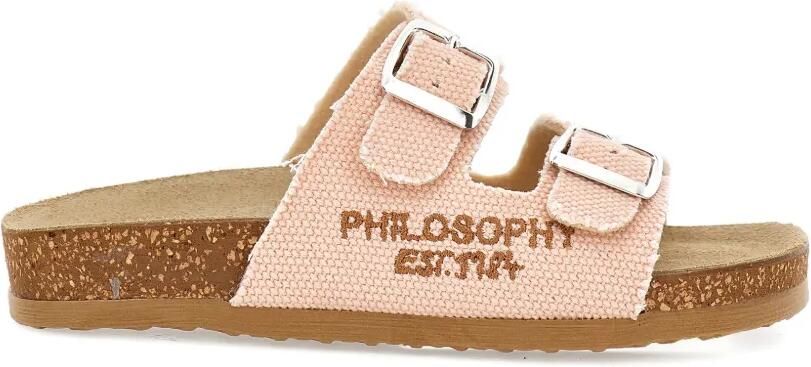 Philosophy Di Lorenzo Serafini Kids Sandalen met gesp Roze - Foto 4
