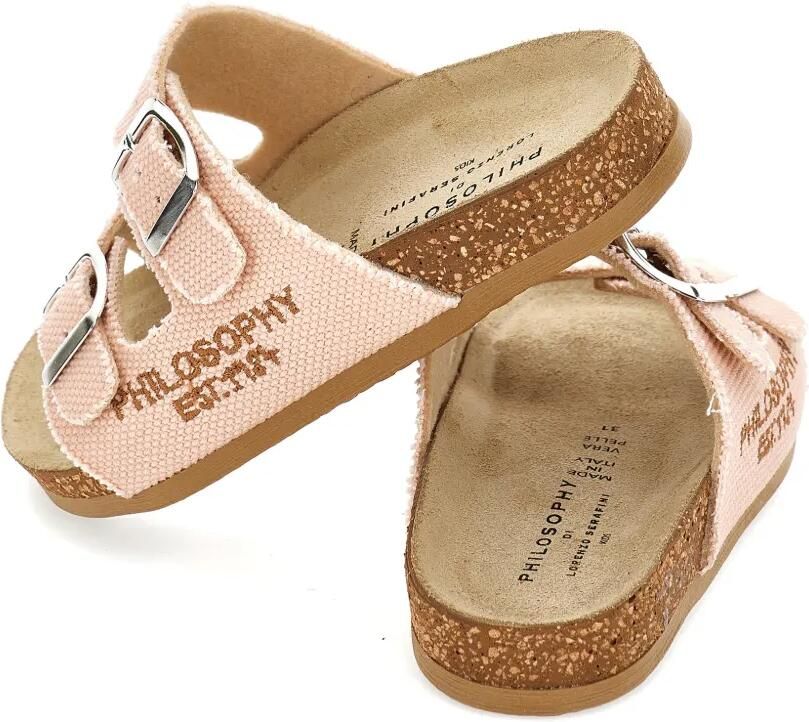 Philosophy Di Lorenzo Serafini Kids Sandalen met gesp Roze - Foto 3
