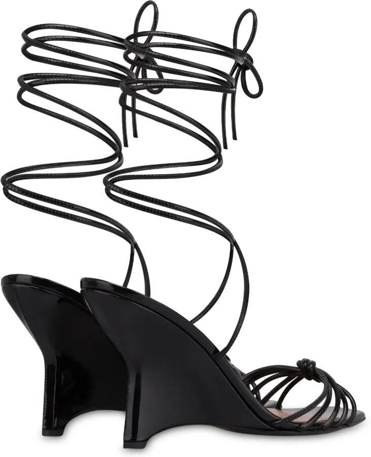 Philosophy Di Lorenzo Serafini Lakleren sandalen Zwart - Foto 3