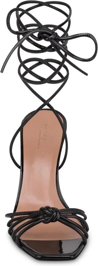 Philosophy Di Lorenzo Serafini Lakleren sandalen Zwart - Foto 5