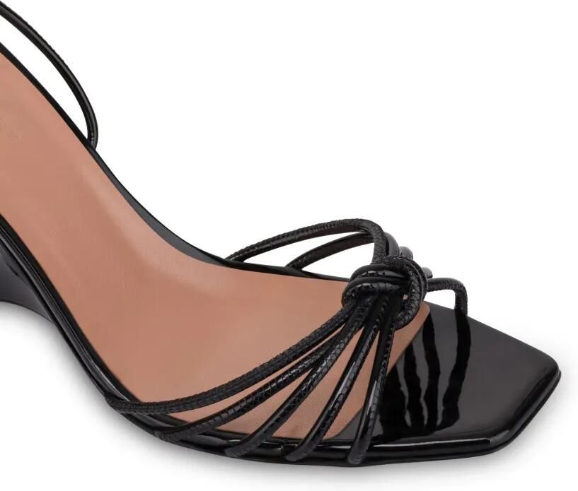 Philosophy Di Lorenzo Serafini Lakleren sandalen Zwart - Foto 4