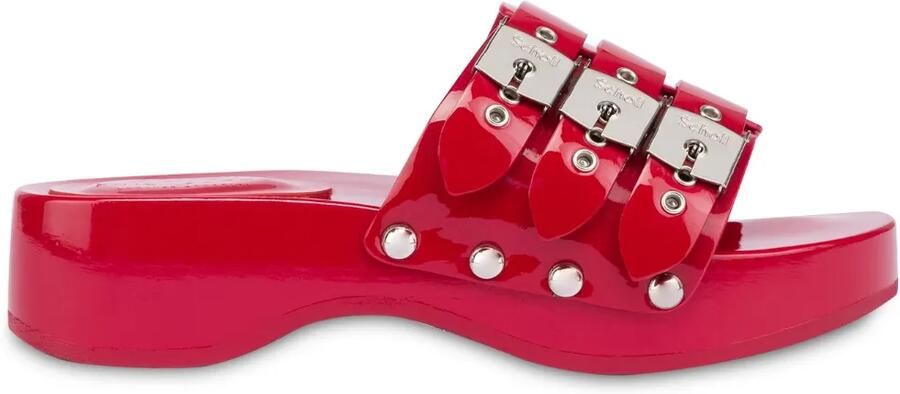 Philosophy Di Lorenzo Serafini x Scholl Pescura sandalen Rood