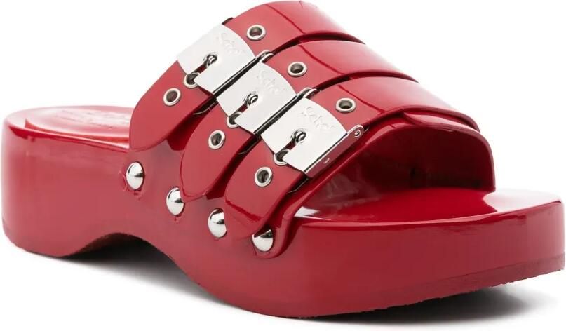 Philosophy Di Lorenzo Serafini x Scholl sandalen Rood - Foto 3