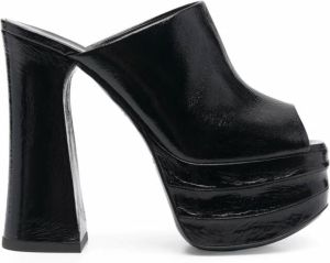 Philosophy Di Lorenzo Serafini Sandalen met plateauzool Zwart