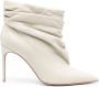 Philosophy Di Lorenzo Serafini x Malone Souliers Francesca 100mm boots Beige - Thumbnail 1