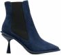 Pierre Hardy 90 mm laarzen met elastisch zijvlak Blauw - Thumbnail 1