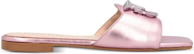 PINKO Marli 02 sandalen van gelaagd leer Roze