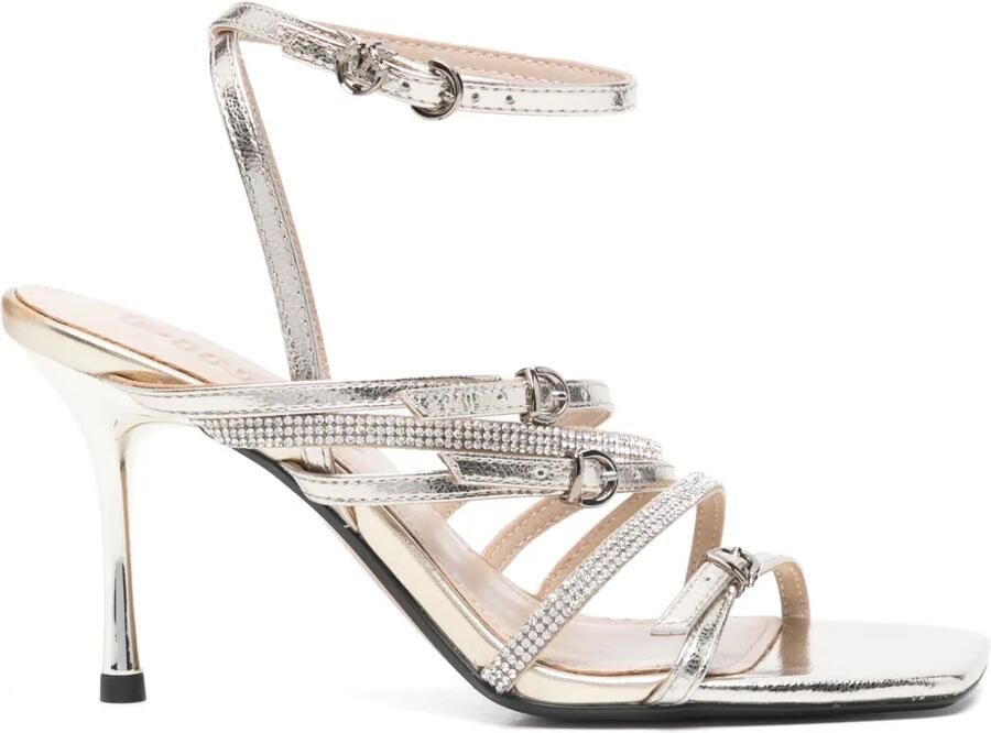 PINKO 85 mm Lisa sandalen Goud