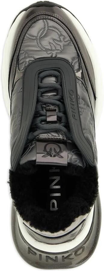 PINKO Ariel 19 gewatteerde sneakers met logodetail Grijs - Foto 4