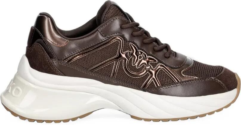 PINKO Ariel 33 sneakers met vlak Bruin