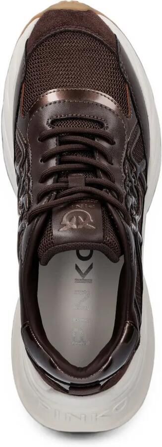 PINKO Ariel 33 sneakers met vlak Bruin - Foto 3