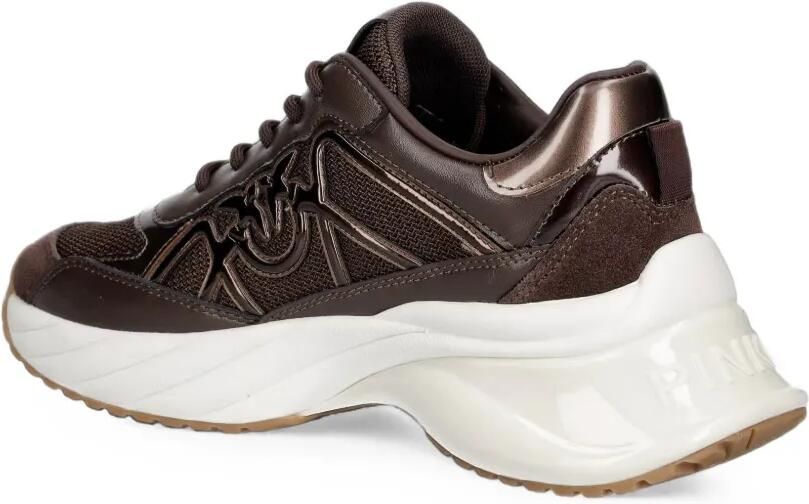 PINKO Ariel 33 sneakers met vlak Bruin - Foto 2