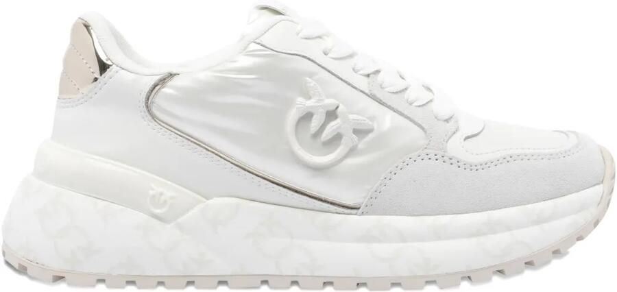 PINKO Chunky sneakers met logodetail Wit