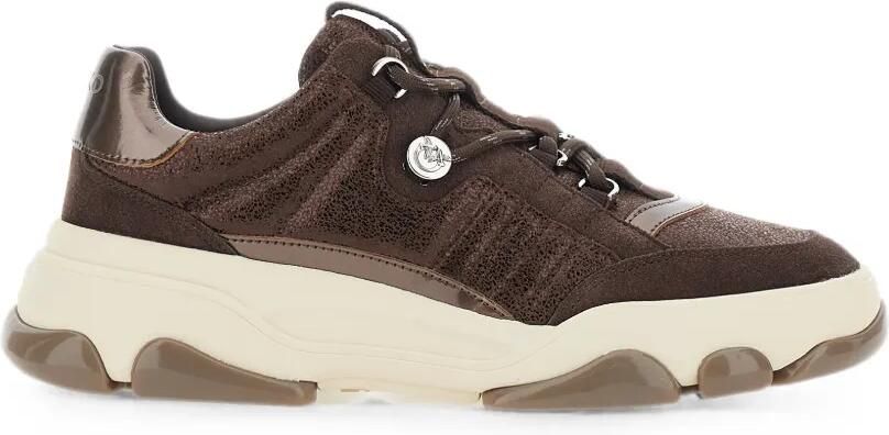 PINKO Chunky sneakers met vlakken Bruin