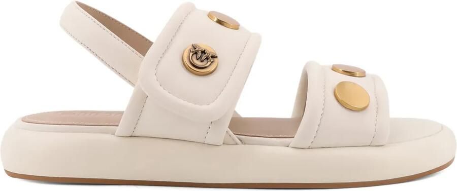 PINKO Fiona gewatteerde sandalen Beige