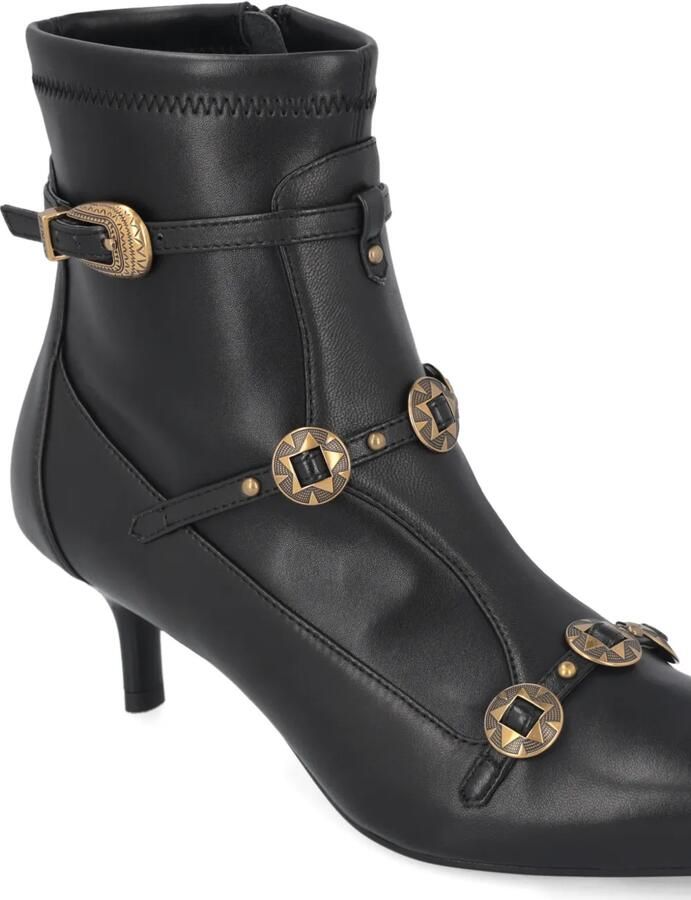 PINKO Laarzen met bandjes en juwelen studs Zwart - Foto 3