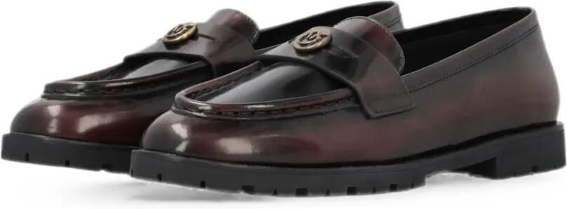 PINKO Loafers met logoplakkaat Rood - Foto 4