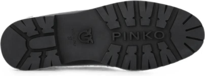 PINKO Loafers met Love Birds-plakkaat Zwart - Foto 4