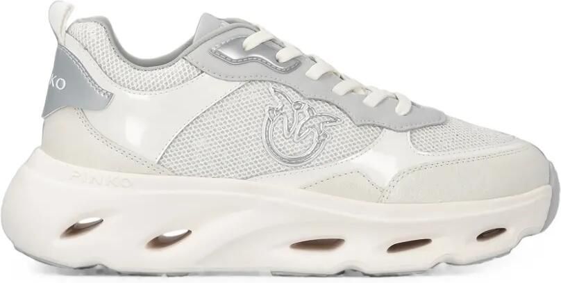 PINKO Love Birds chunky sneakers Beige