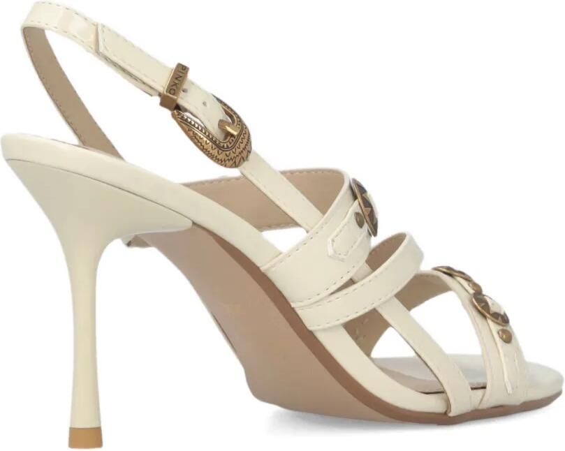 PINKO Sandalen met bandjes en studs Beige - Foto 5