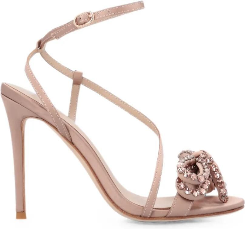 PINKO Sandalen verfraaid met kristal Roze