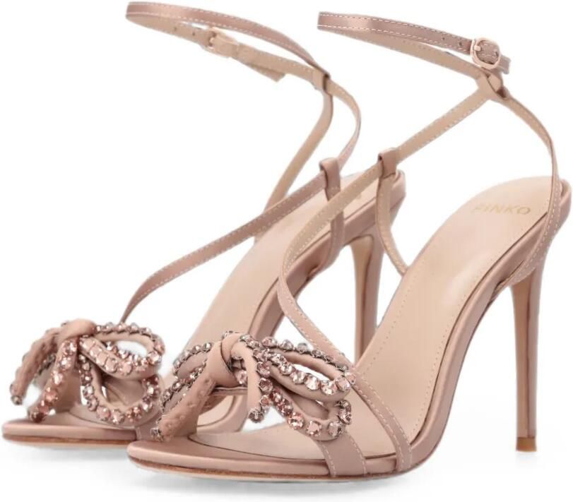 PINKO Sandalen verfraaid met kristal Roze - Foto 5