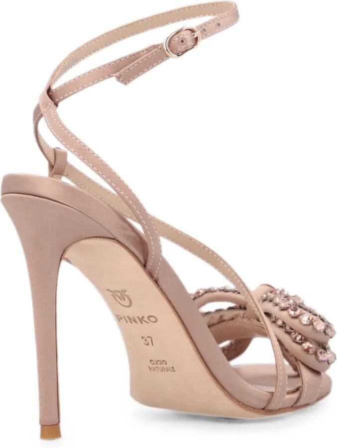 PINKO Sandalen verfraaid met kristal Roze - Foto 4