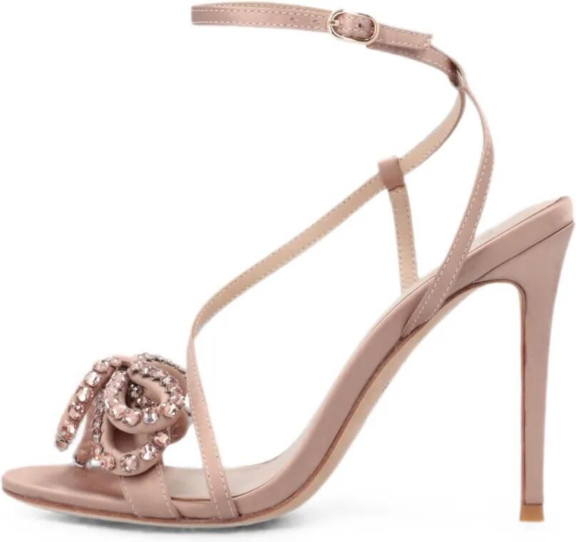 PINKO Sandalen verfraaid met kristal Roze - Foto 3