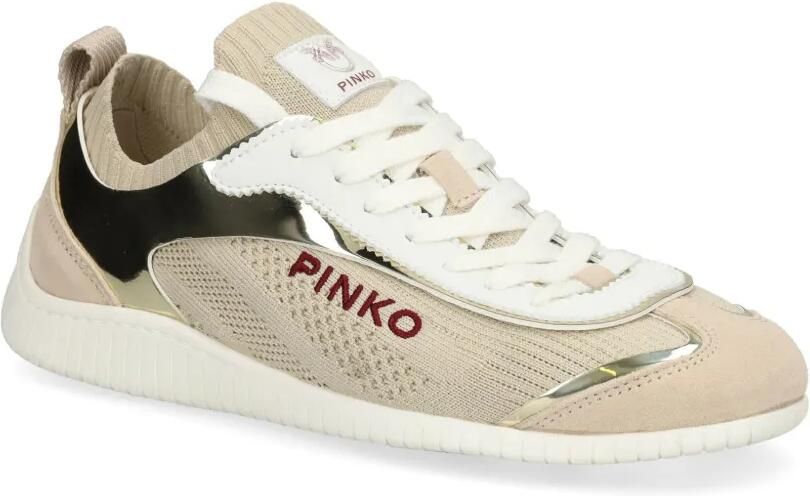 PINKO Sneakers met borduurwerk Beige - Foto 3