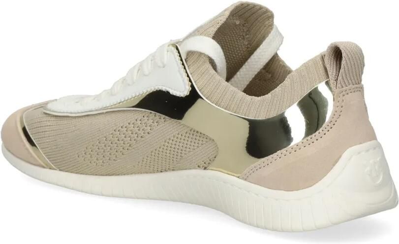 PINKO Sneakers met borduurwerk Beige - Foto 4