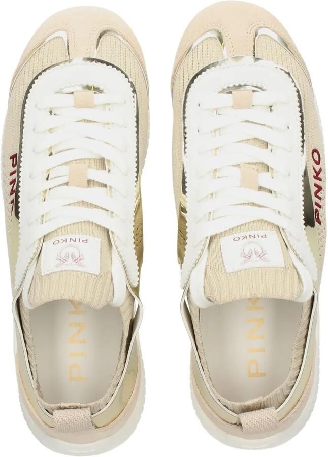 PINKO Sneakers met borduurwerk Beige - Foto 2