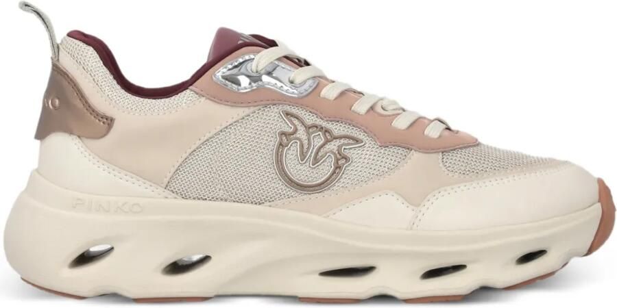 PINKO Sneakers met logo-applicatie Beige