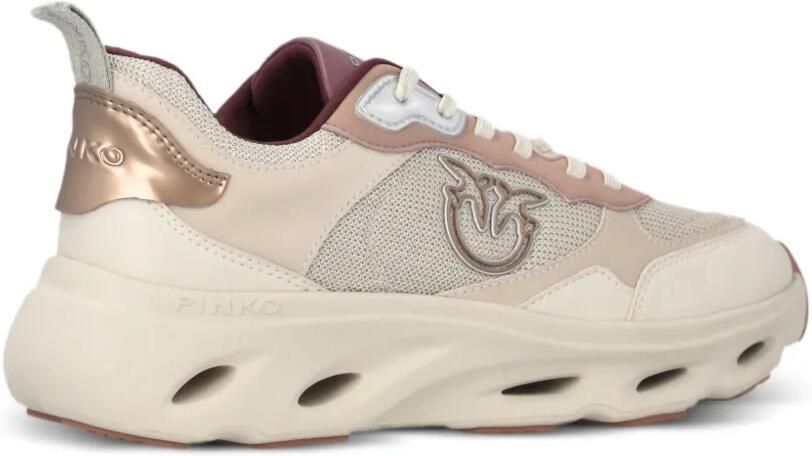 PINKO Sneakers met logo-applicatie Beige - Foto 5