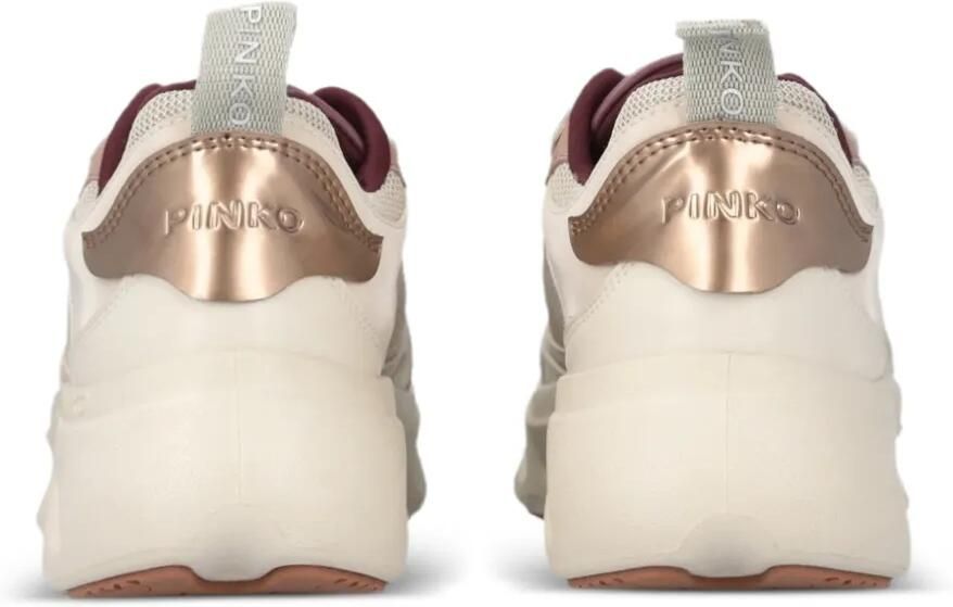 PINKO Sneakers met logo-applicatie Beige - Foto 3