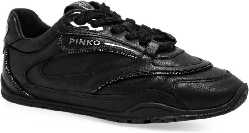 PINKO Sneakers met vlakken en logoprint Zwart - Foto 3