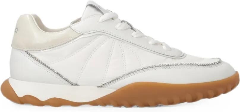 PINKO Sneakers verfraaid met kristallen Wit
