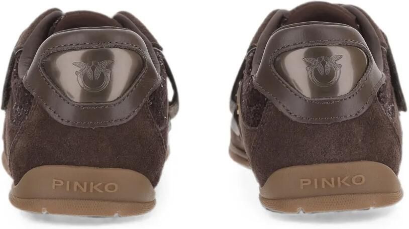 PINKO Sneakers verfraaid met pailletten Bruin - Foto 4