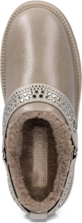 PINKO studded platform slippers Beige - Foto 4