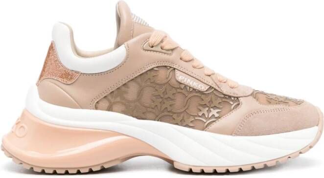 PINKO Sneakers met vlakken Beige