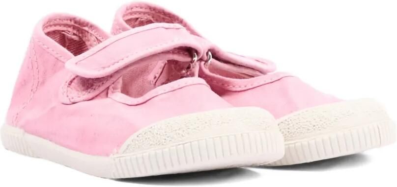 Pisamonas Blossom ballerina's met bandje Roze