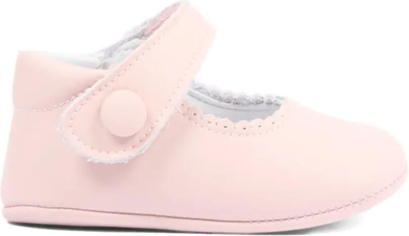 Pisamonas Gewelfde ballerina's met knoop Roze - Foto 4
