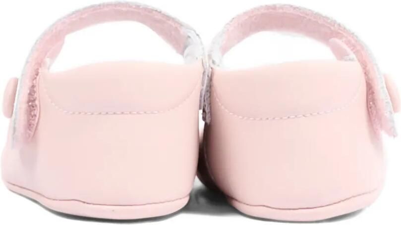 Pisamonas Gewelfde ballerina's met knoop Roze - Foto 5