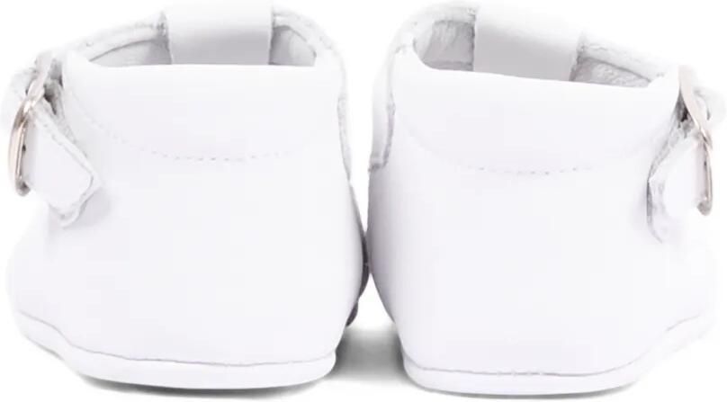 Pisamonas Leren babyschoentjes met gesp Wit - Foto 4