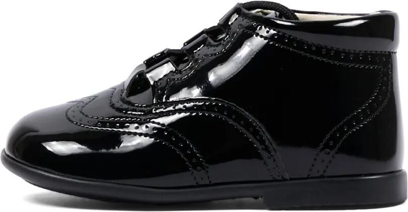 Pisamonas patent-leather brogue pre-walkers Zwart - Foto 5