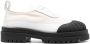 Plan C Canvas veterschoenen Beige - Thumbnail 1