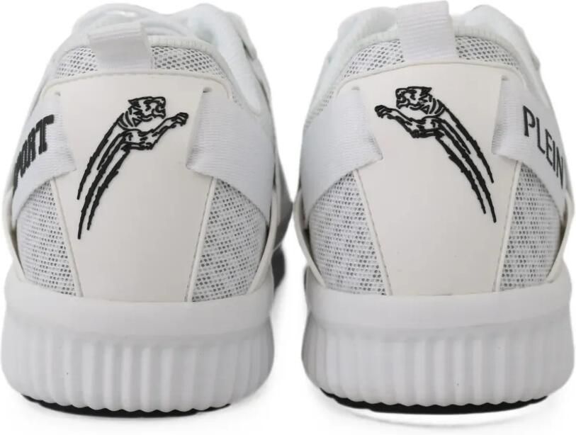 Plein Sport Adrian sneakers met mesh vlak Wit - Foto 2